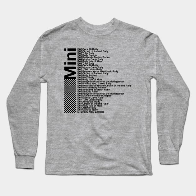 Mini Rally Wins by Year Long Sleeve T-Shirt by YourGoods